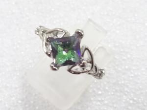 色石　指輪(12.5号)